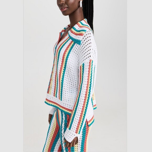 Solid & Striped Lola Crochet Pullover - Picture 2 of 7